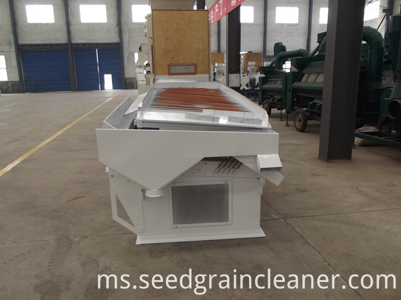 mesin pemunggahan biji benih immuture seed removing machine